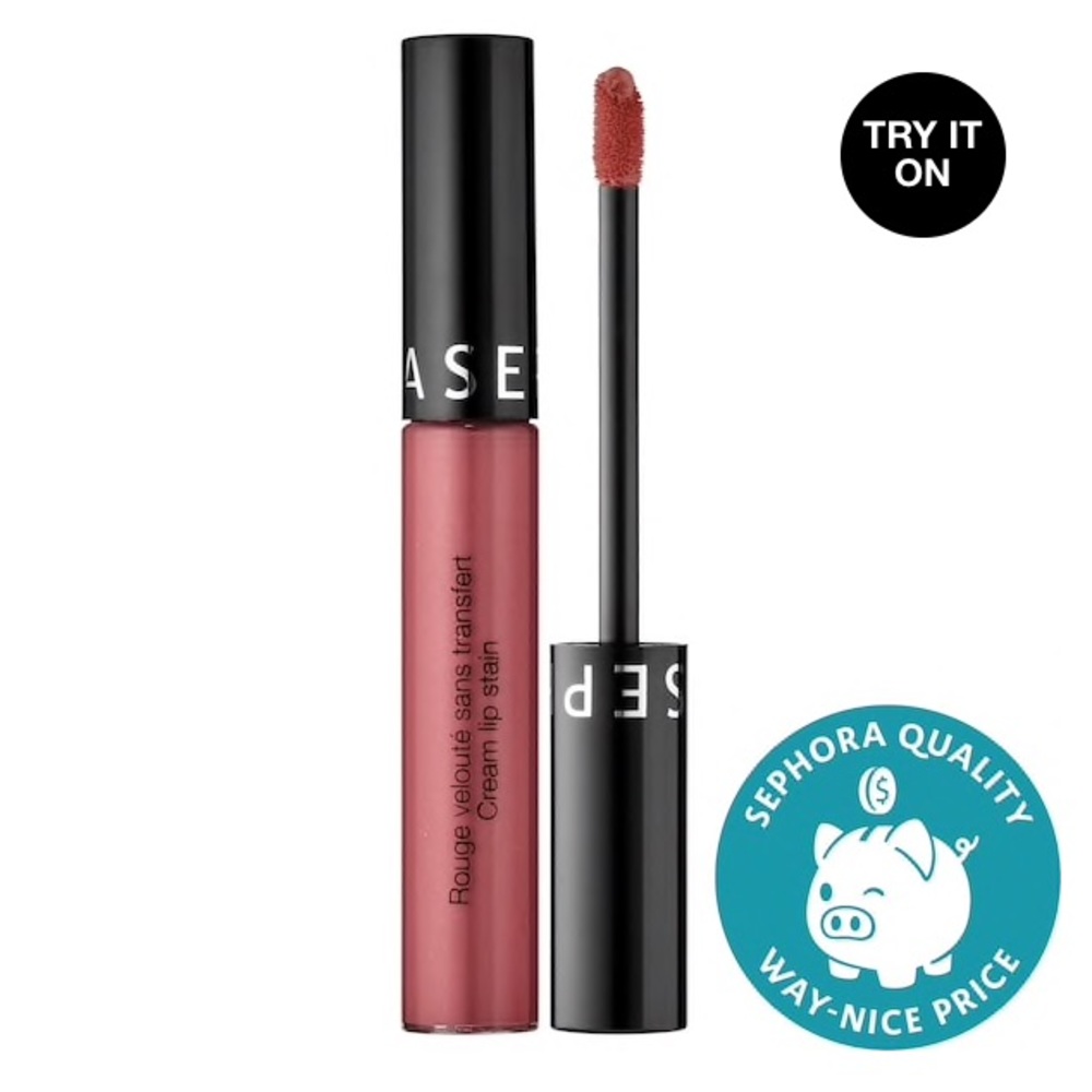 Sephora Liquid Cream Stain Lipstick mauve pink NEW